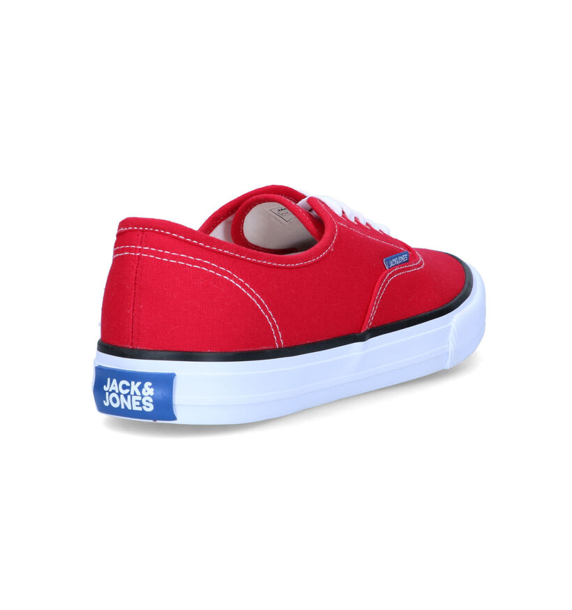 Jack & Jones Curtis canvas Chaussures à lacets en Rouge pour hommes (318636)