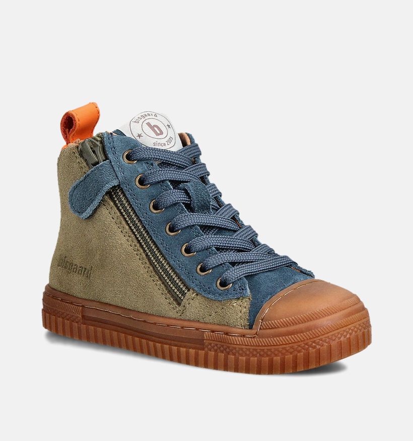 Bisgaard Chaussures hautes en Vert pour filles, garçons (364144) - pour semelles orthopédiques
