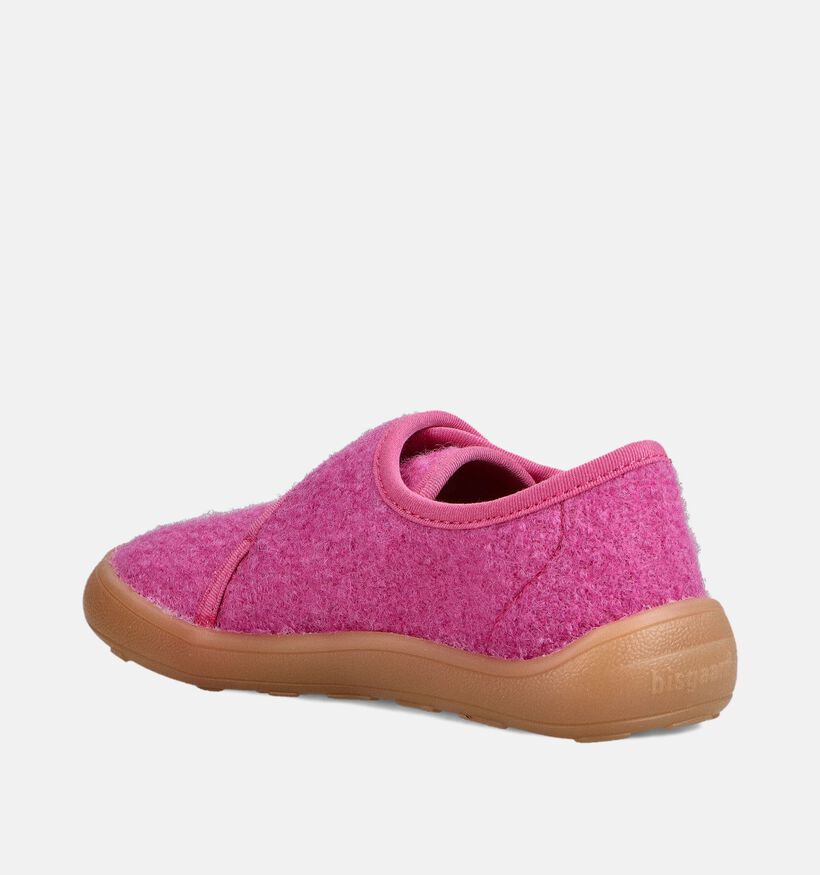 Bisgaard Deep Pink Roze Pantoffels voor meisjes (372374) - geschikt voor steunzolen