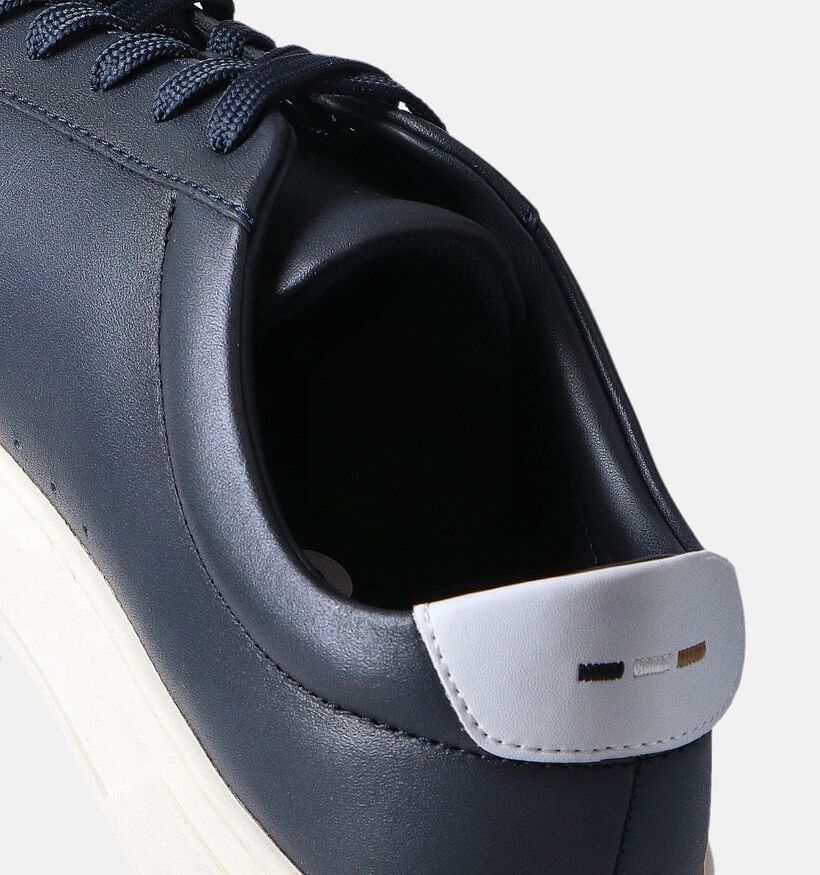 BOSS Kieran Tenn Blauwe Veterschoenen voor heren (349954) - geschikt voor steunzolen