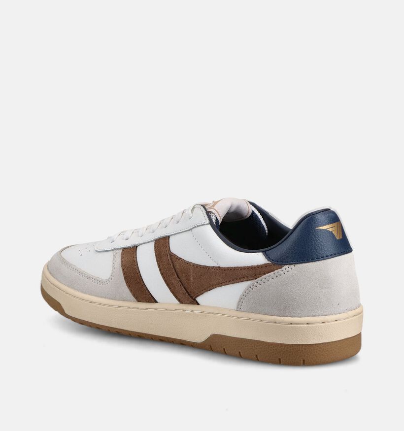 Gola Witte Veterschoenen voor heren (368564) - geschikt voor steunzolen