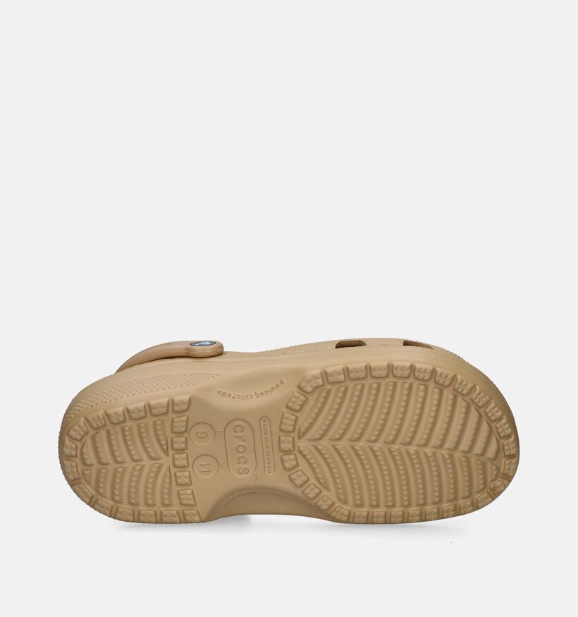 Crocs Classic Nu-pieds en Naturel pour hommes (347564)
