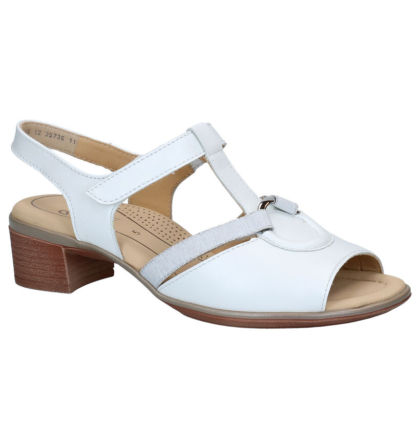 Ara Lugano Witte Sandalen in leer (288979)