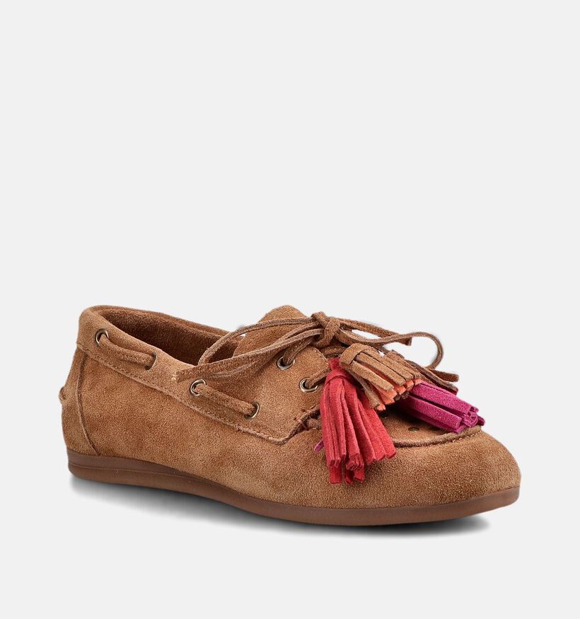 Poelman Cognac Bootschoenen voor dames (384293)