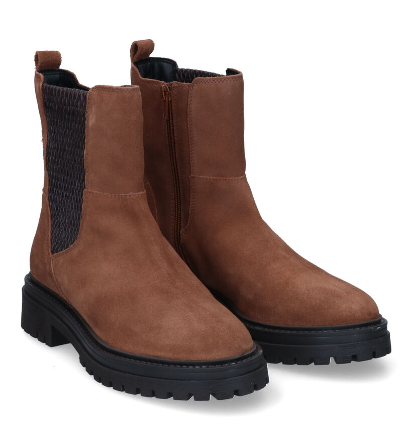 Geox Iridea Bottines en Brun en daim (316116)