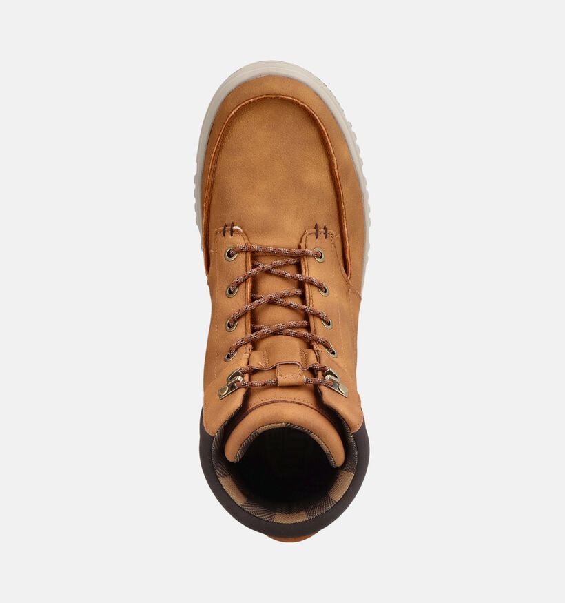 HEYDUDE Bradley II Classic Cognac Boots met Veters voor heren (378089) - geschikt voor steunzolen