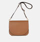 Crinkles Bruine Crossbody tas voor dames (358528)