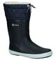 Aigle Giboulee Bottes de pluie en Bleu pour filles, garçons (124209) - pour semelles orthopédiques