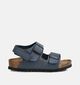Birkenstock Milano Sandales en Bleu foncé pour garçons (367311)