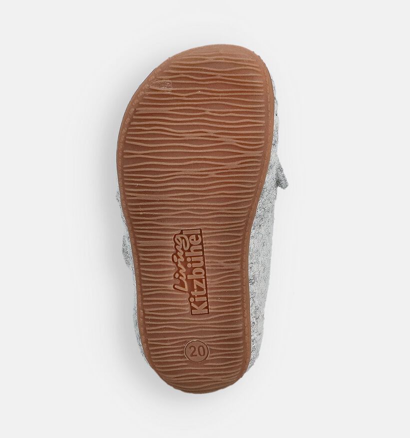 Living Kitzbühel Pantoufles fermées en Gris pour filles (365714)