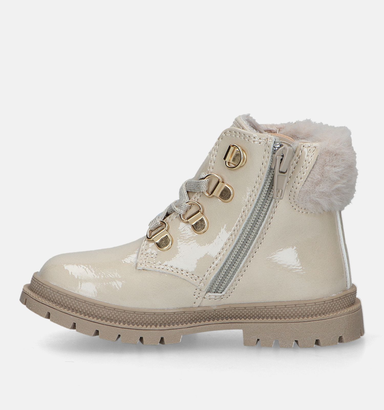 Milo Mila Boots pour b b en Beige Filles Chaussons b b en