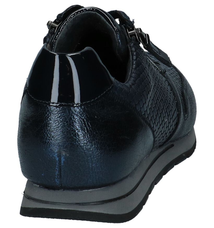 Gabor Comfort Chaussures à lacets en Violet foncé en cuir verni (231163)
