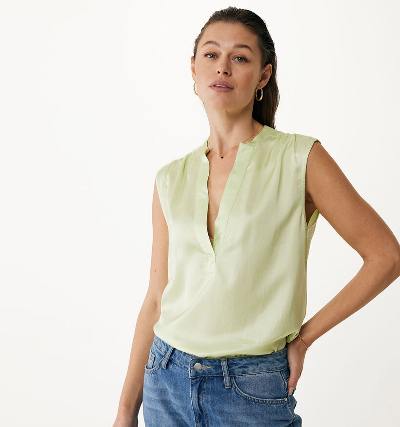 Mexx Débardeur en Vert pour femmes (358560)