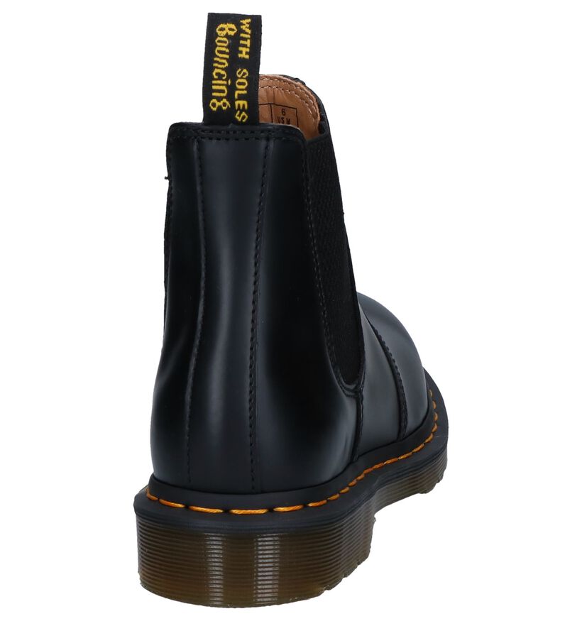 Zwarte Dr. Martens Smooth Chelsea Boots in leer (253114)