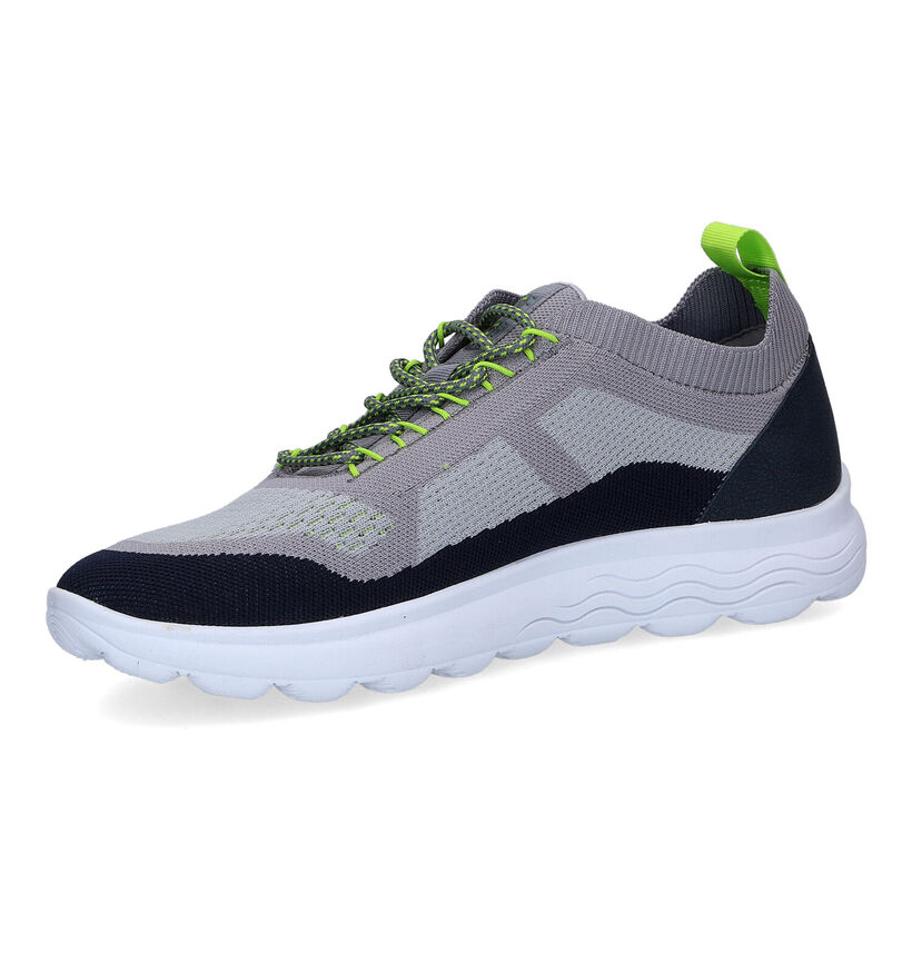 Geox Spherica Blauwe Sneakers in stof (303583)