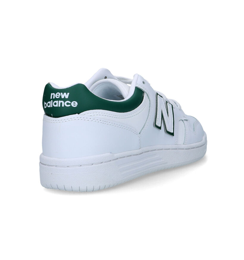 New Balance 480 Witte Sneakers voor heren (331485) - geschikt voor steunzolen