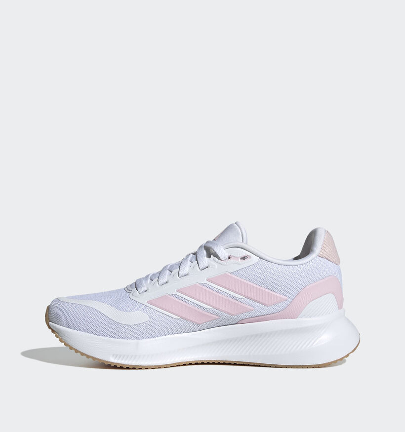 adidas RUNFALCON Wit/Roze Sneakers voor meisjes (359684) - geschikt voor steunzolen