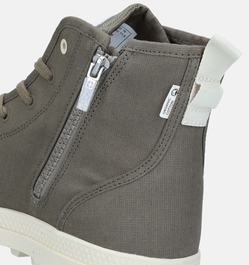 Palladium Pampa Hi Zip Kaki Boots voor heren (336495)