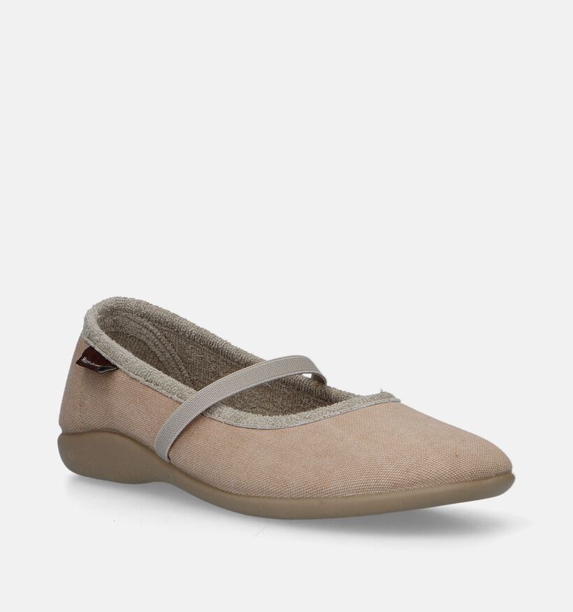 Hush Puppies Omida Pantoufles en Beige pour femmes (340758)