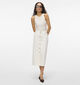 Vero Moda Wild Alvida Witte Midi-Rok voor dames (369384)
