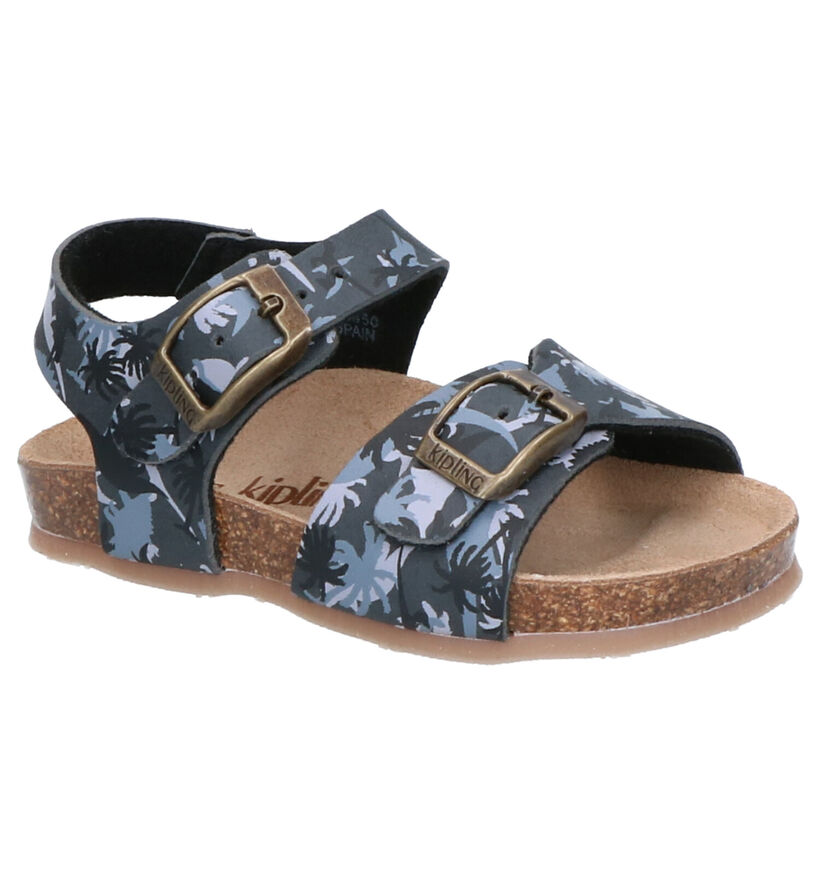 Kipling Gobi Zwarte Sandalen in kunstleer (273242)