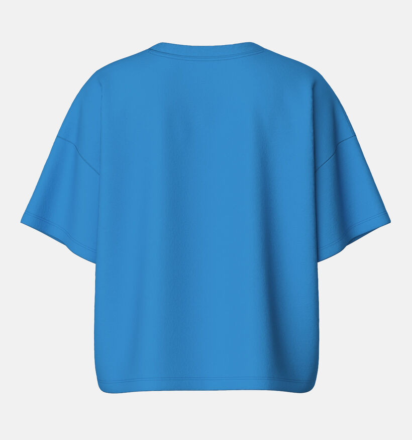 Pieces Chilli Blauw Korte T-shirt voor dames (351098)