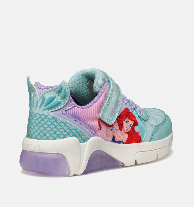 Geox Fadinlight Ariel Blauwe Sneakers voor meisjes (356428) - geschikt voor steunzolen