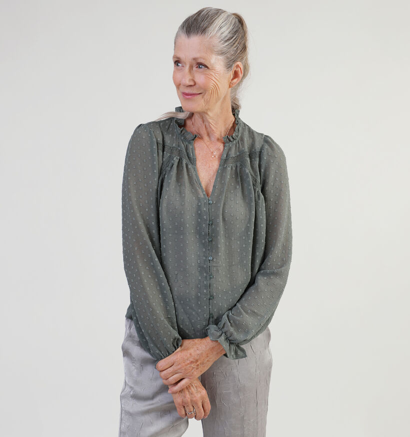 Vero Moda Felicity Groene Blouse voor dames (340569)