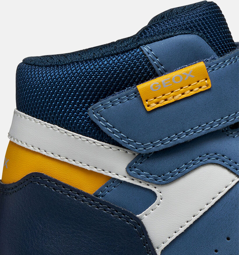 Geox Perth Blauwe Veterschoenen voor jongens (361931) - geschikt voor steunzolen