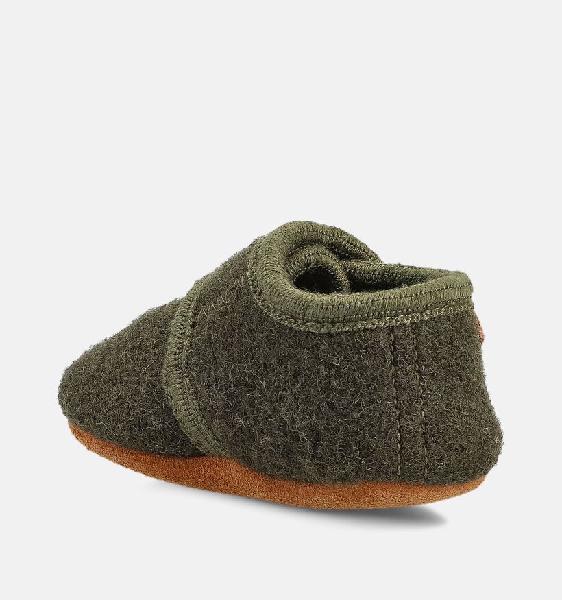 Enfant Rosin Pantoufles pour b&eacute;b&eacute; en Vert fonc&eacute; pour filles, gar&ccedil;ons (379551)