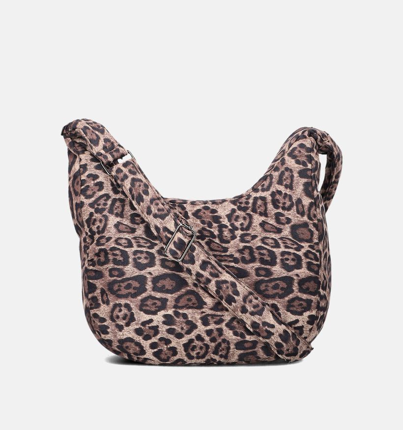 Beagles Leopard Bruine Schoudertas voor dames (374356)