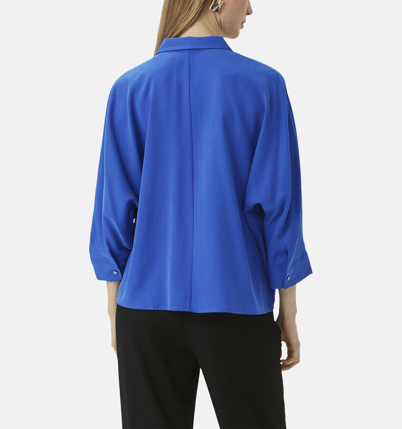 comma Blauw Hemd voor dames (337507)