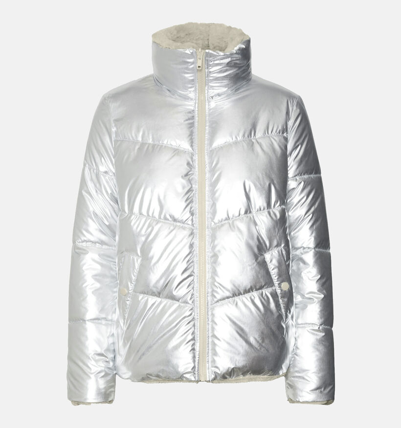 Vero Moda Upsala Zilveren Puffer jas voor dames (344073)