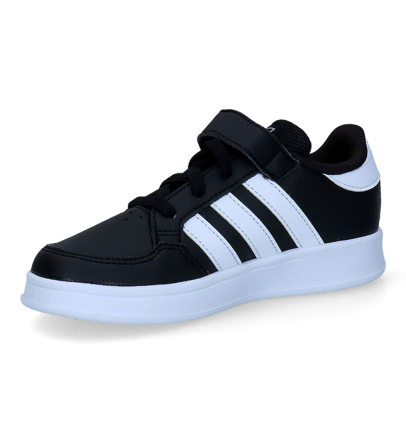 adidas Breaknet C Zwarte Sneakers voor jongens, meisjes (314990)