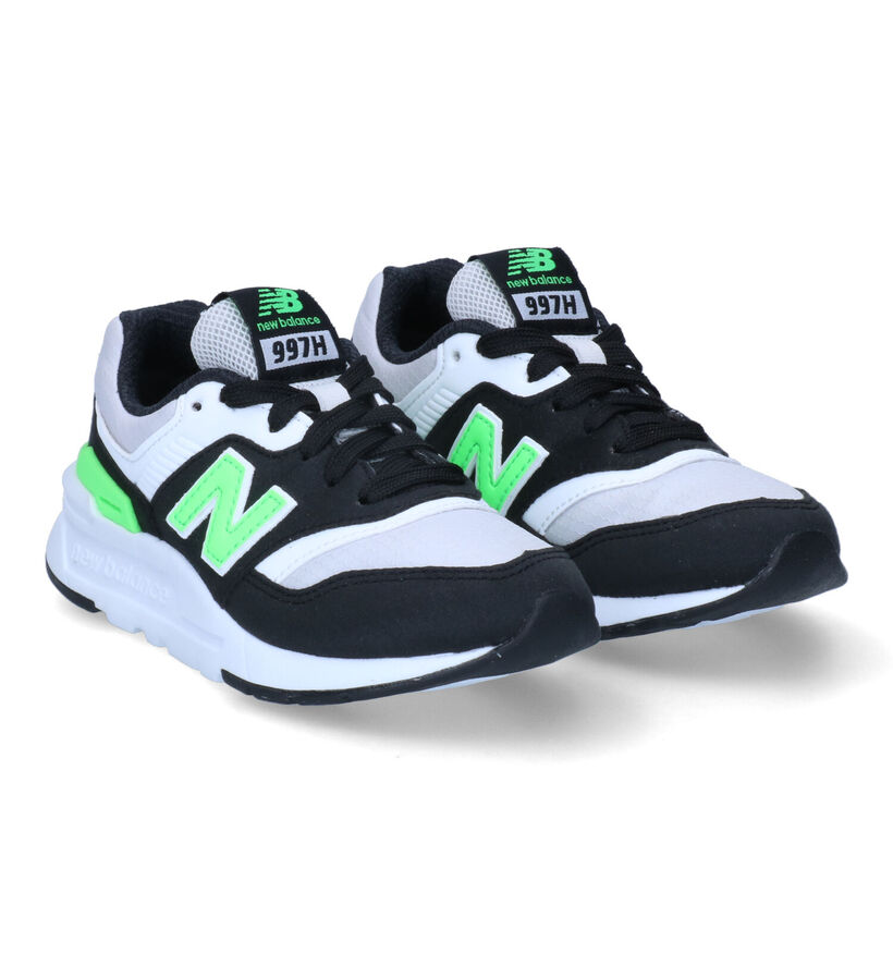 New Balance PR997 Baskets en Noir pour garçons (301710) - pour semelles orthopédiques