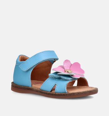 Bisgaard Sandalen Blauw/Rose gold