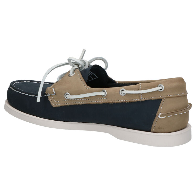 Sebago Dockside Portland Spinnaker Blauwe Bootschoenen voor heren (336835)