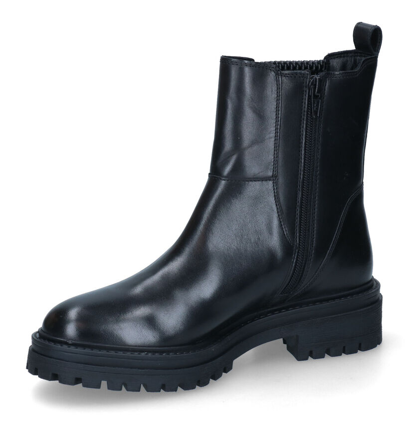 Geox Iridea Bottines en Noir en cuir (316631)