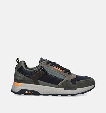 Chaussures à lacets vert