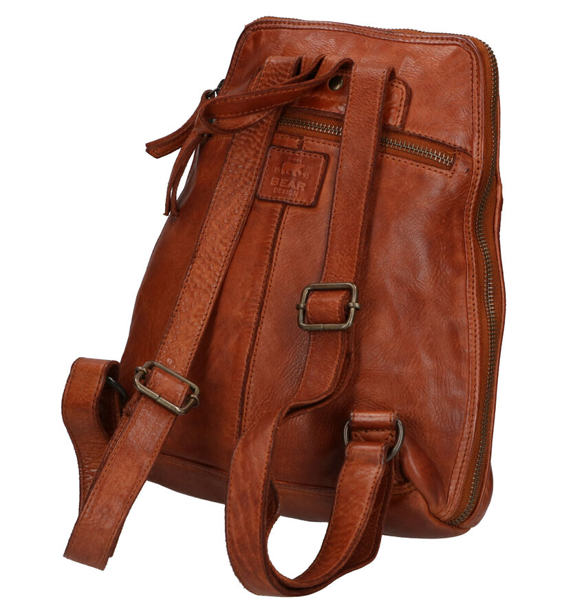 Bear Design Sac à dos en noir pour femmes (350800)
