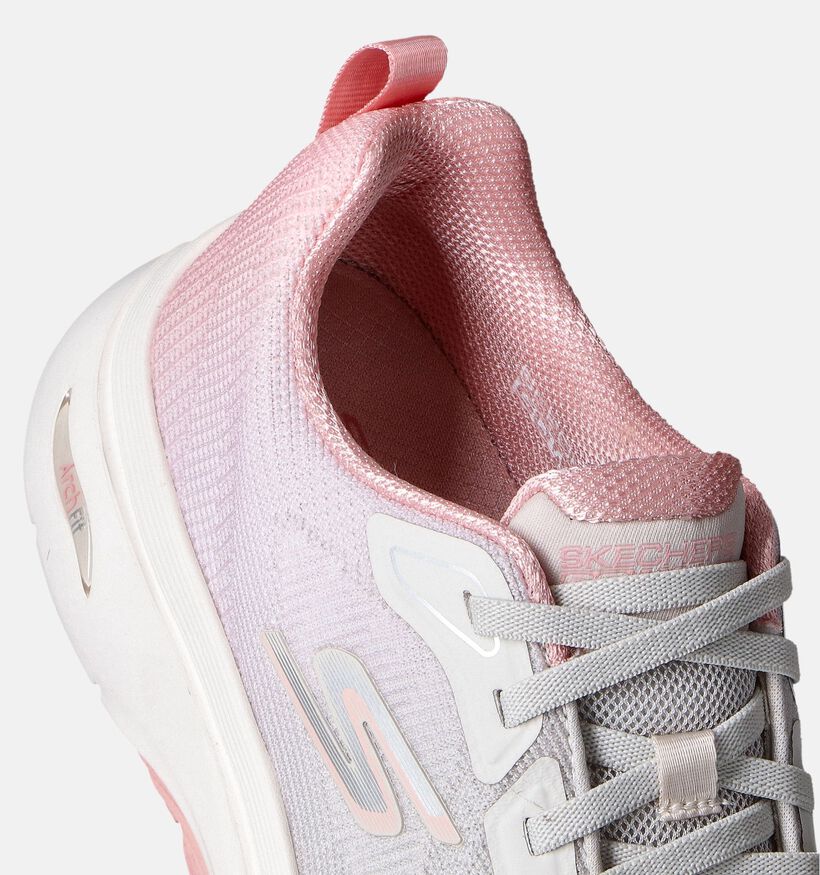 Skechers Go Walk Arch Fit Roze Sneakers voor dames (351913) - geschikt voor steunzolen