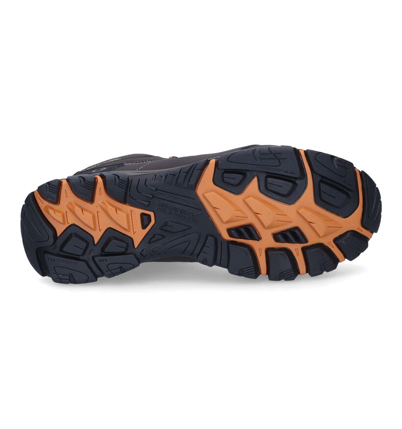 Regatta Holcombe Chaussures de randonnée en Vert kaki pour hommes (331962) - pour semelles orthopédiques