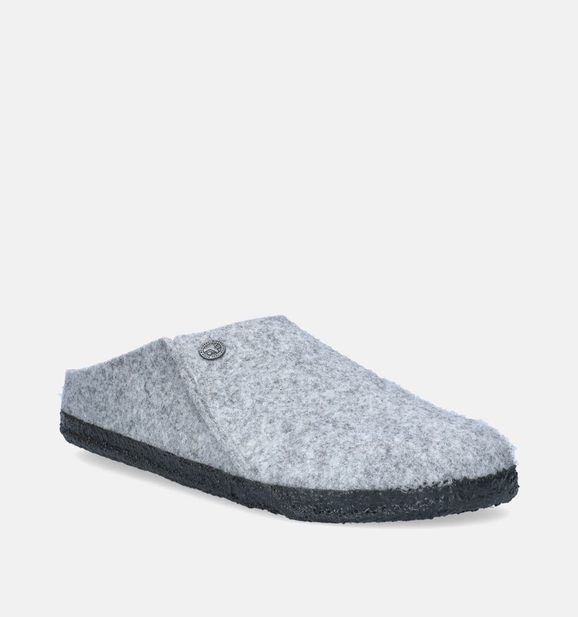 Birkenstock Zermatt Standard Grijze Pantoffels voor heren (344040)