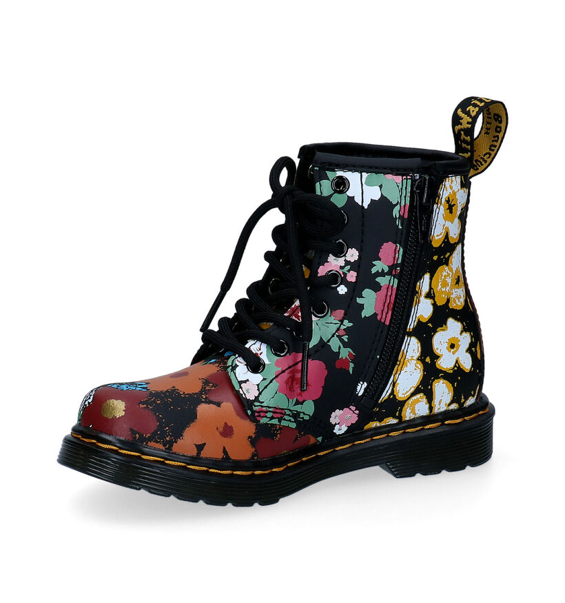 Dr.Martens 1460 J Bottines en Noir pour filles (312772)