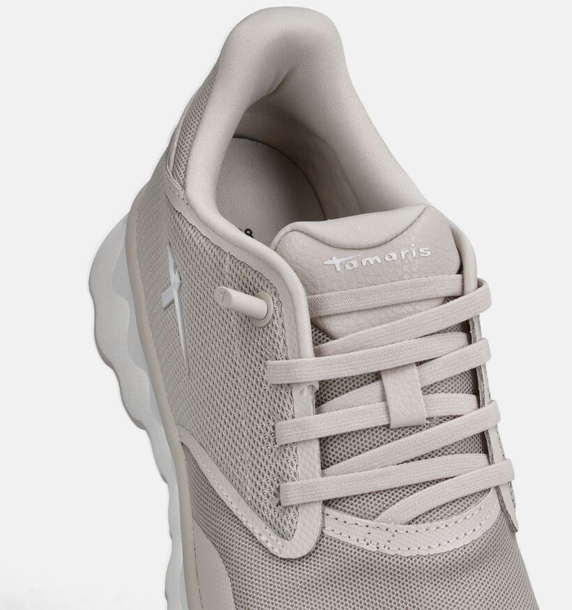 Tamaris Beige Casual Sneakers voor dames (367594) - geschikt voor steunzolen