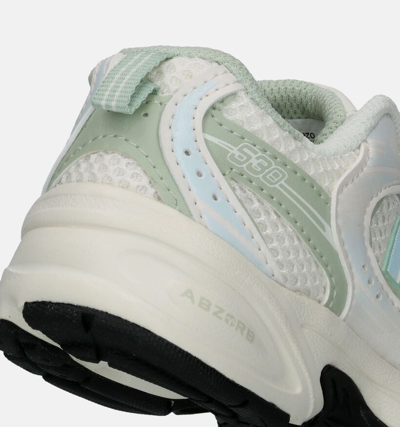 New Balance 530 Witte Sneakers voor meisjes (353448) - geschikt voor steunzolen
