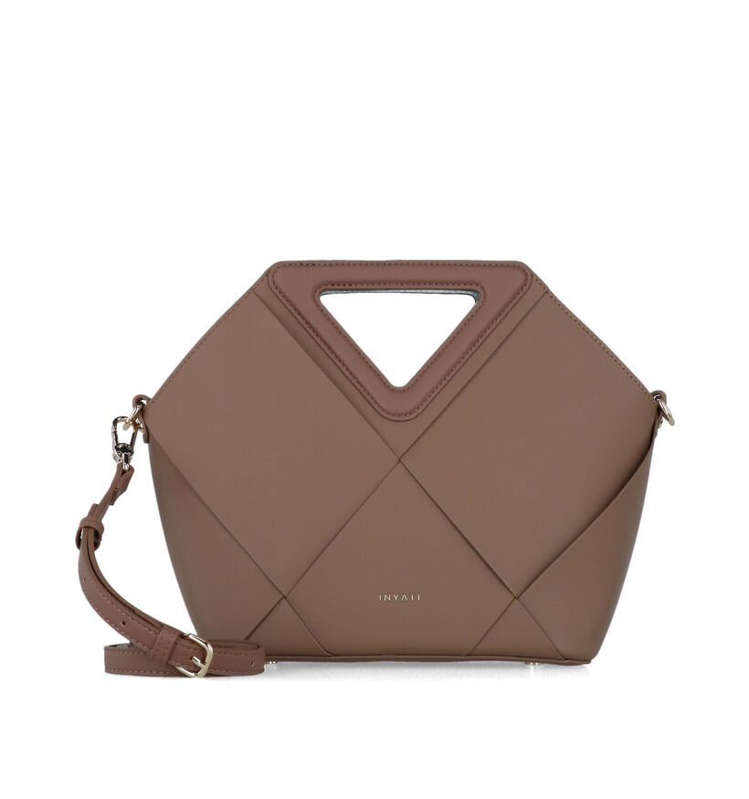 Inyati Clair Sac à main en Brun en simili cuir (327614)