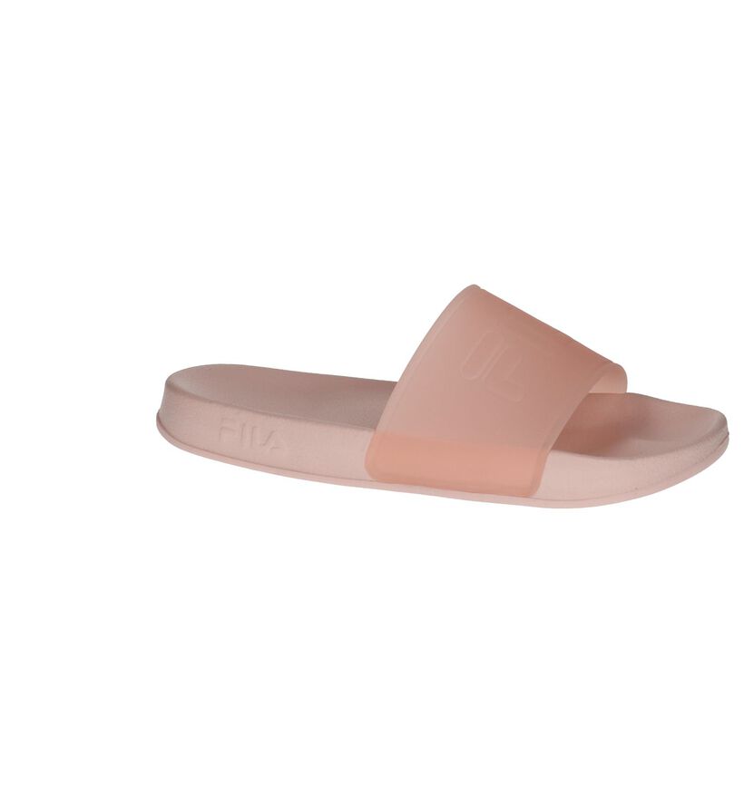 Licht Roze Slippers Fila Bay Point, , pdp