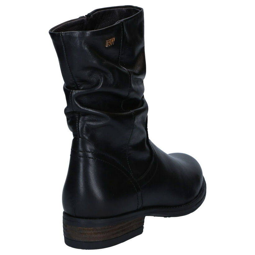 River Woods Angie Cognac Enkellaarzen in leer (298433)