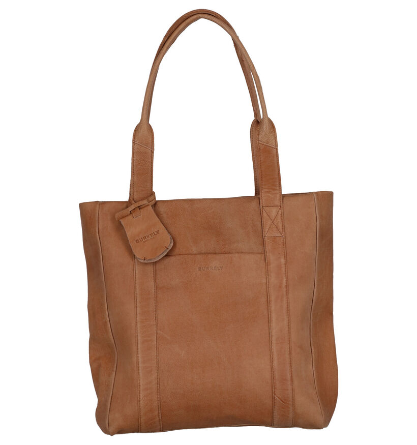 Burkely Just Jackie Zwarte Shopper in leer (273339)